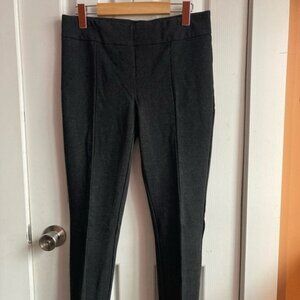Dalia dark grey dress pull on pants size 8